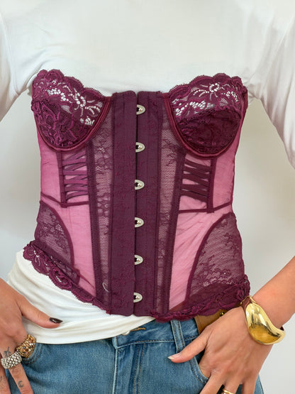 Corsetto bordó 6901