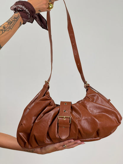 Borsa MAXI CLUTCH CUOIO