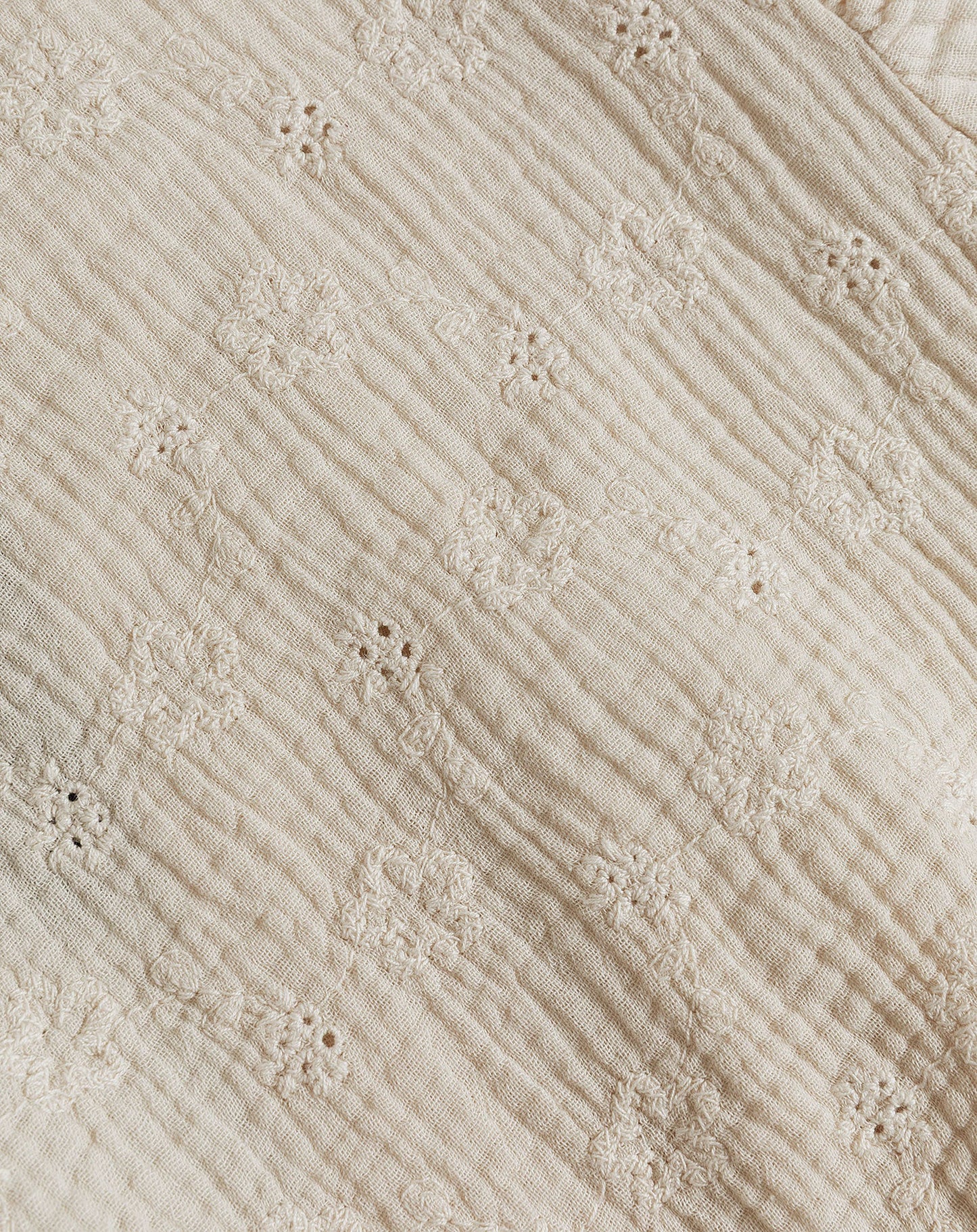 LOIZA FLOWER MOUSSELINE MAXI DRESS ZAND