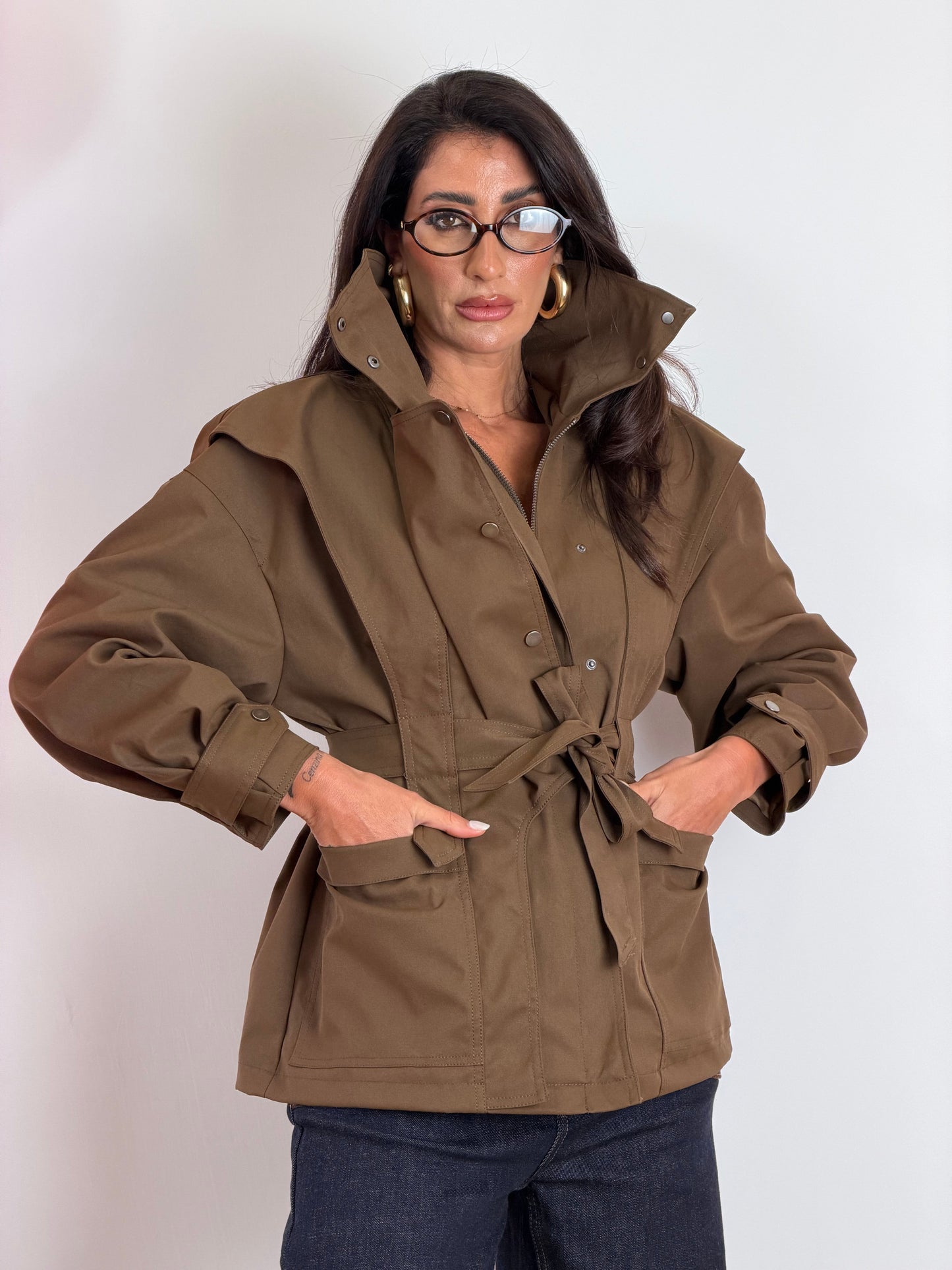 Giubbotto september marrone 6689