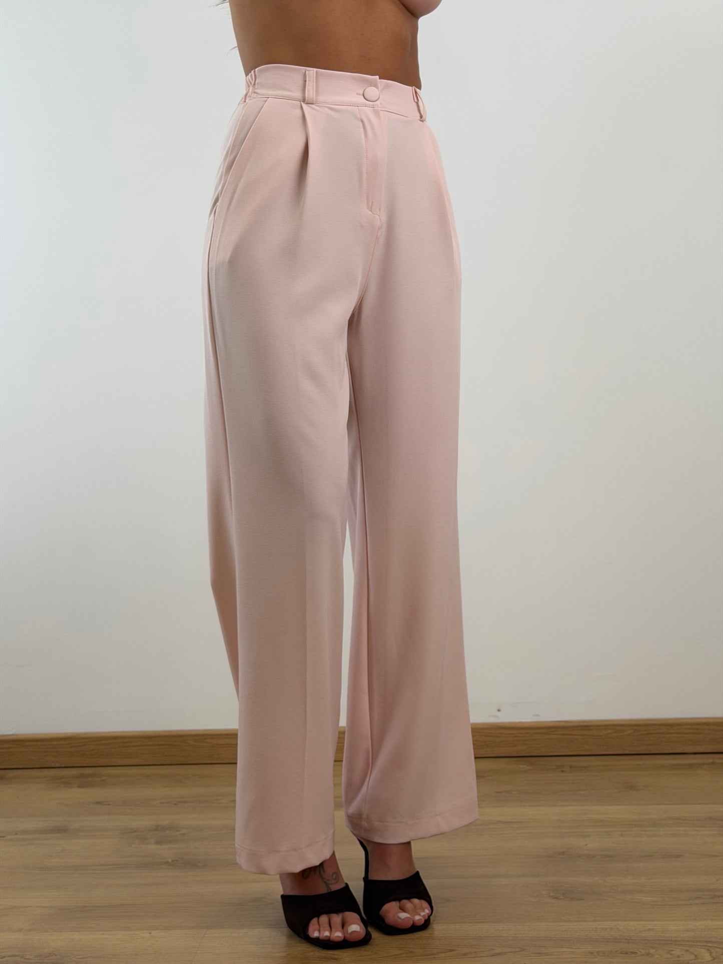 Tailleur corsetto rosa 6865