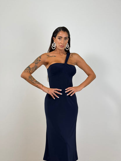 Abito MONOSPALLA BLU 16355