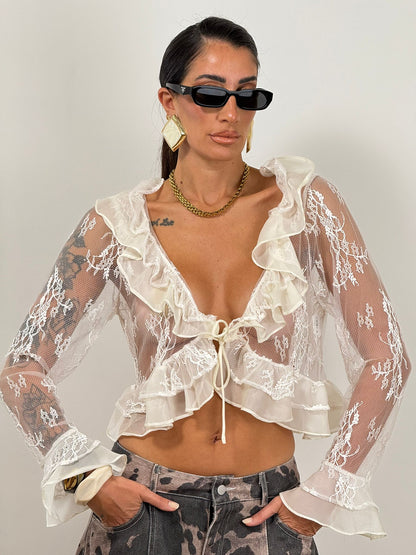 Camicia ROUCHES beige 4823