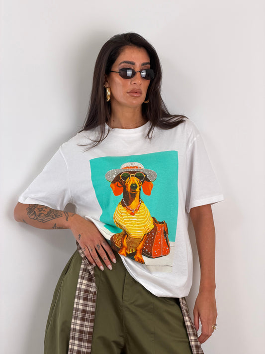 T-shirt bassotto 3641