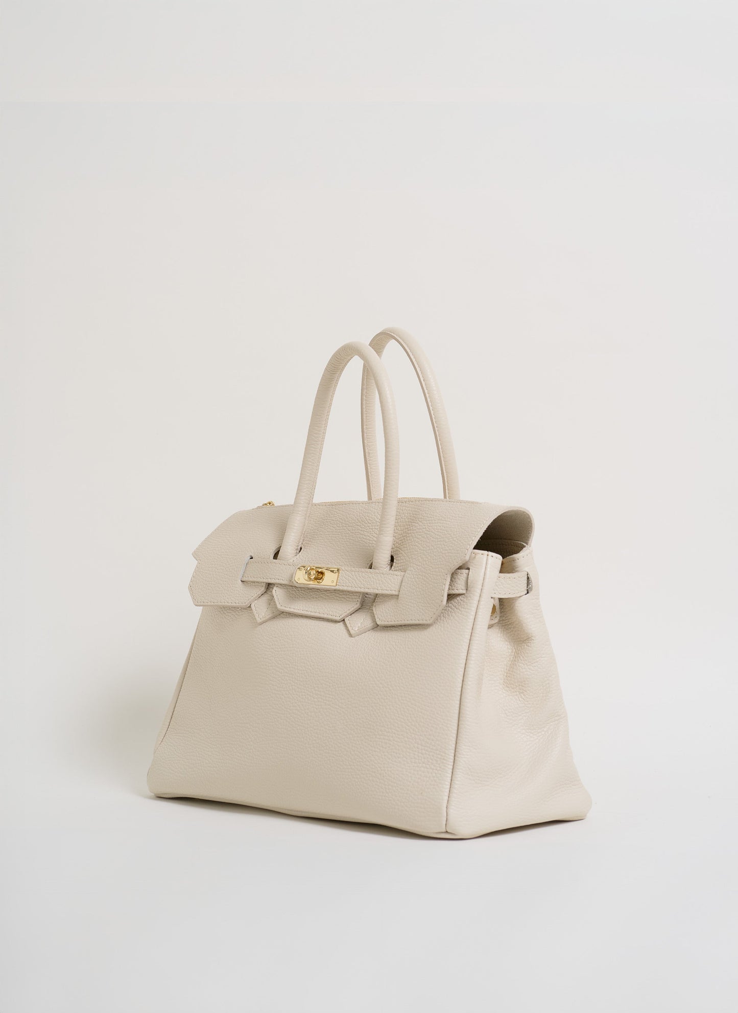 Borsa Elizabeth in Pelle Togo Panna
