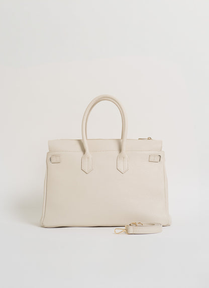Borsa Elizabeth in Pelle Togo Panna