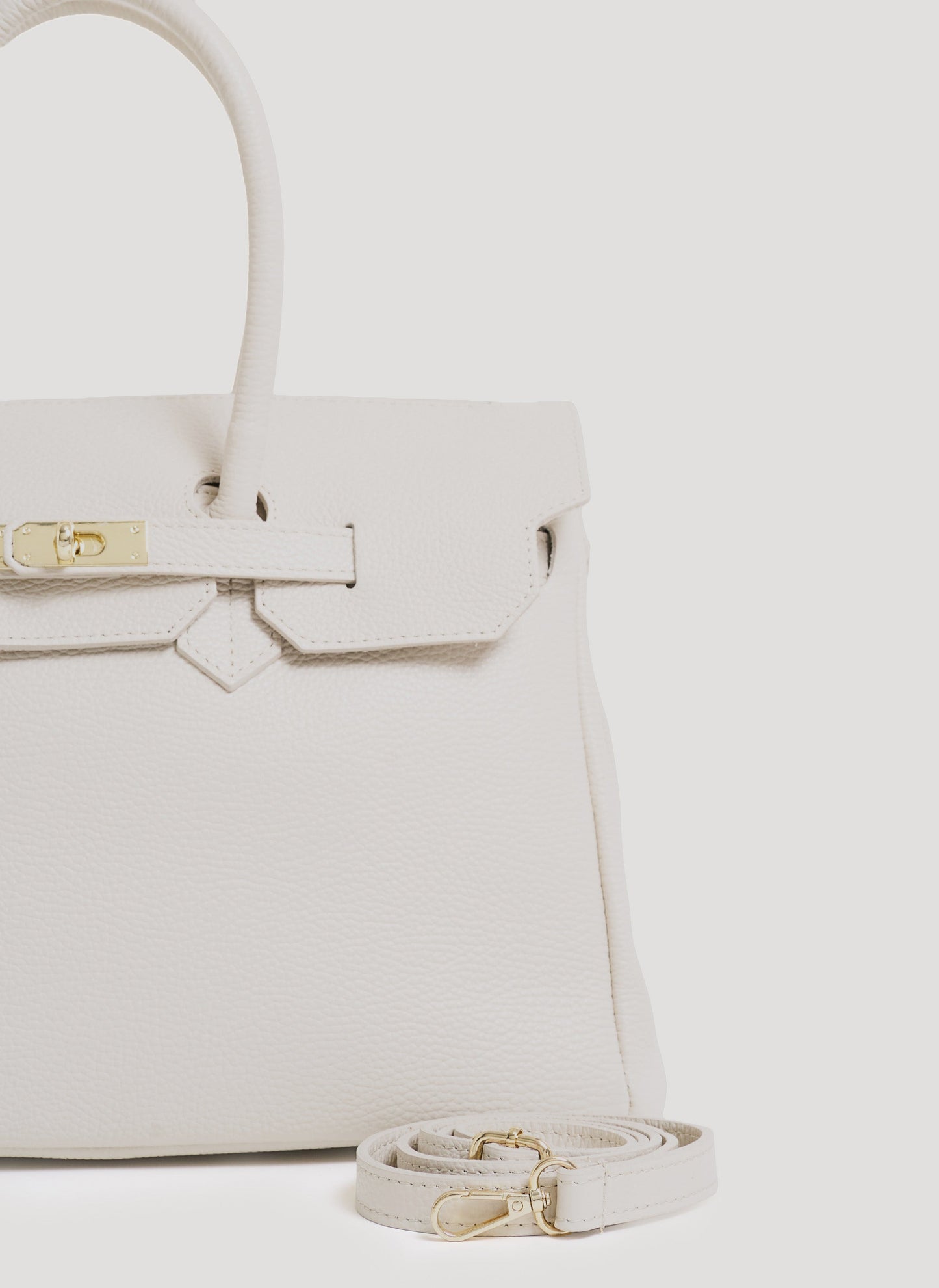 Borsa Elizabeth in Pelle Togo Panna