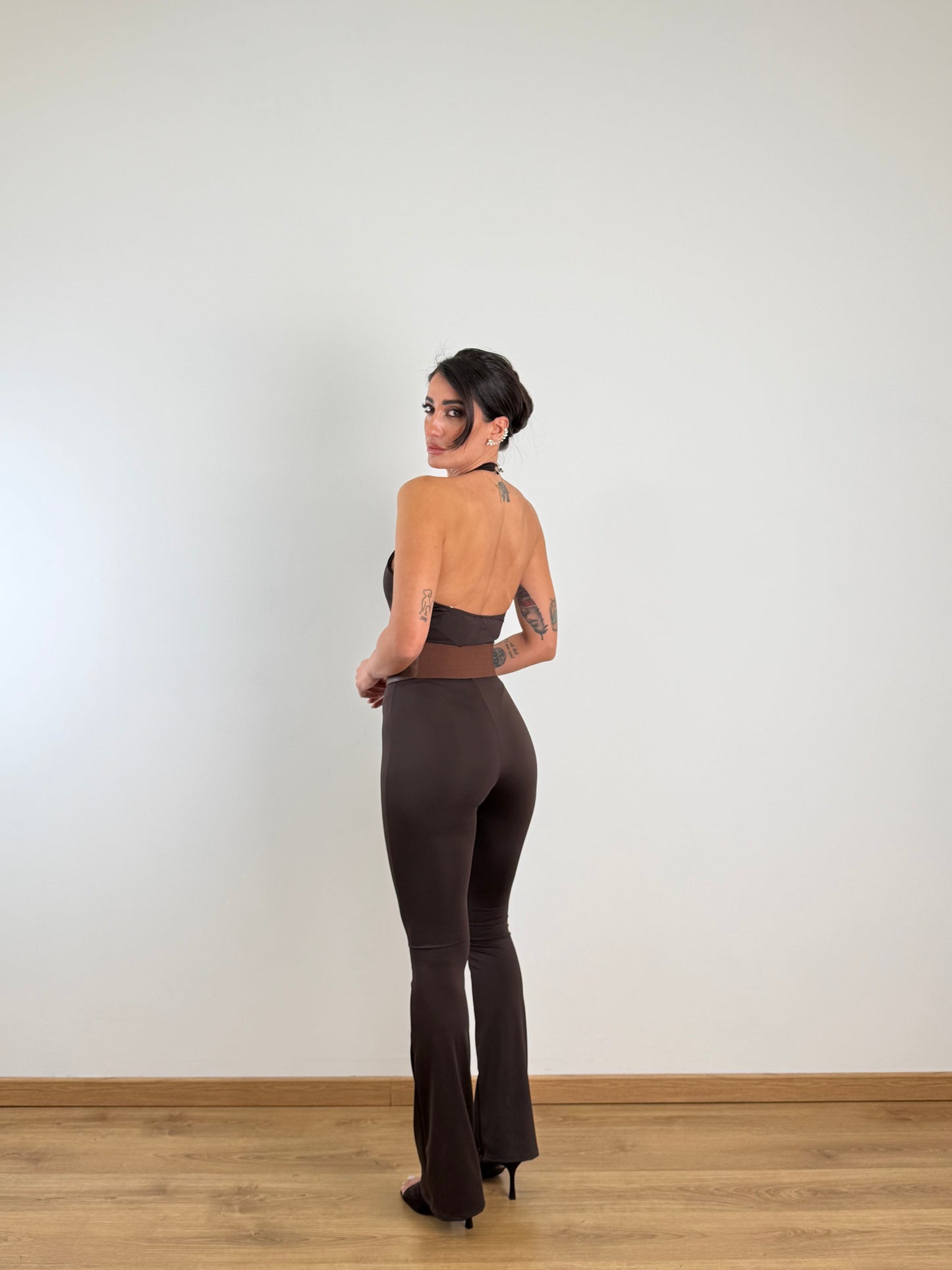 Jumpsuite brown 966.