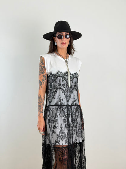 Abito Gipsy chic bianco 3340