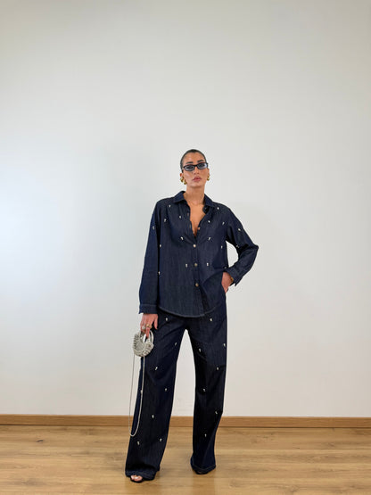 Coordinato denim Swarovski 2668