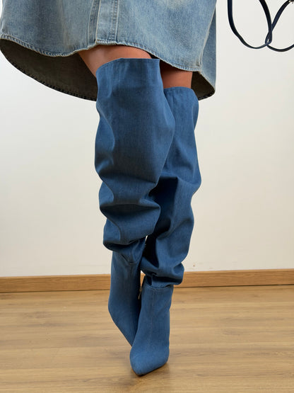Botas Altas de tacón