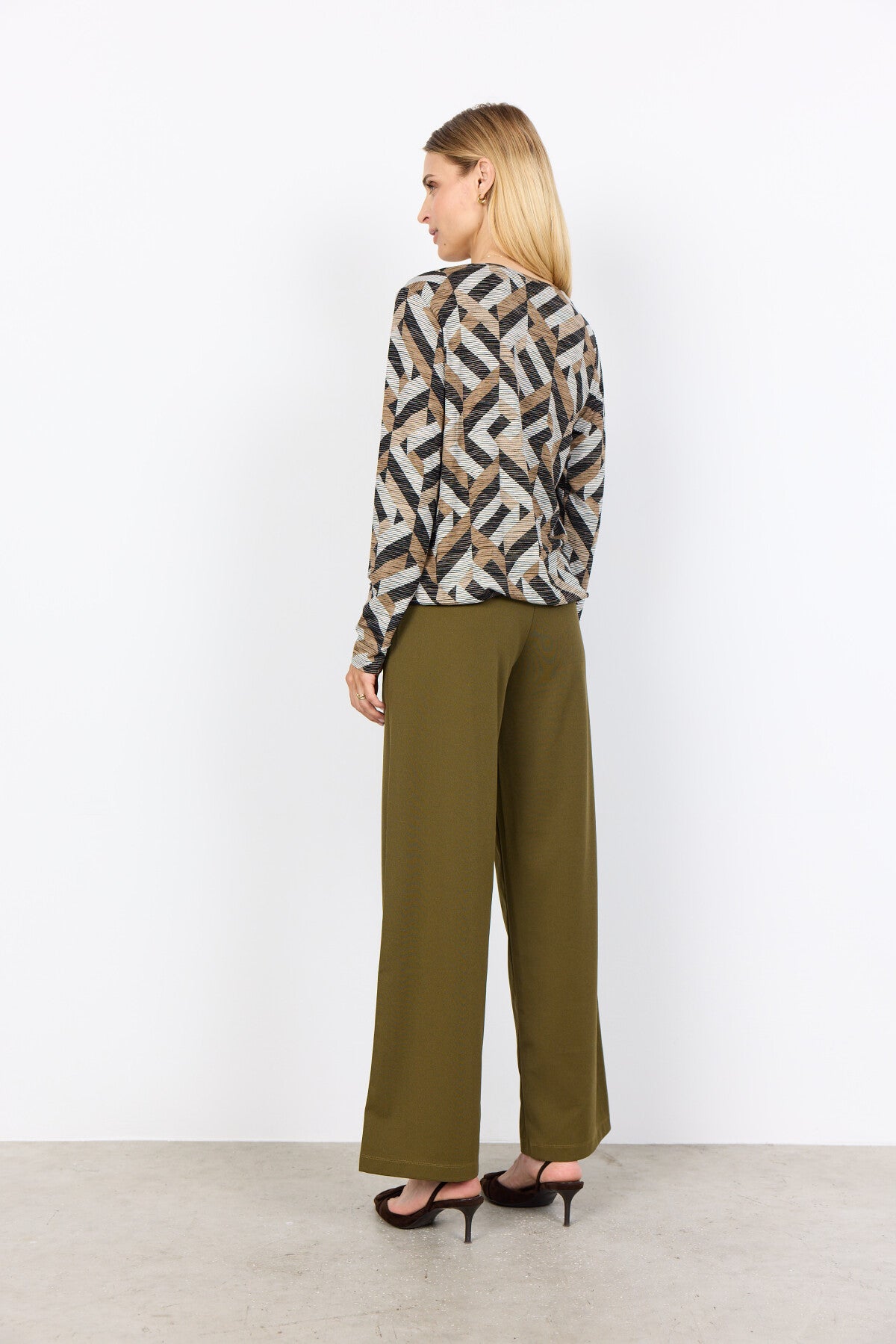 Alma™ – Blusa de Estampado Geométrico