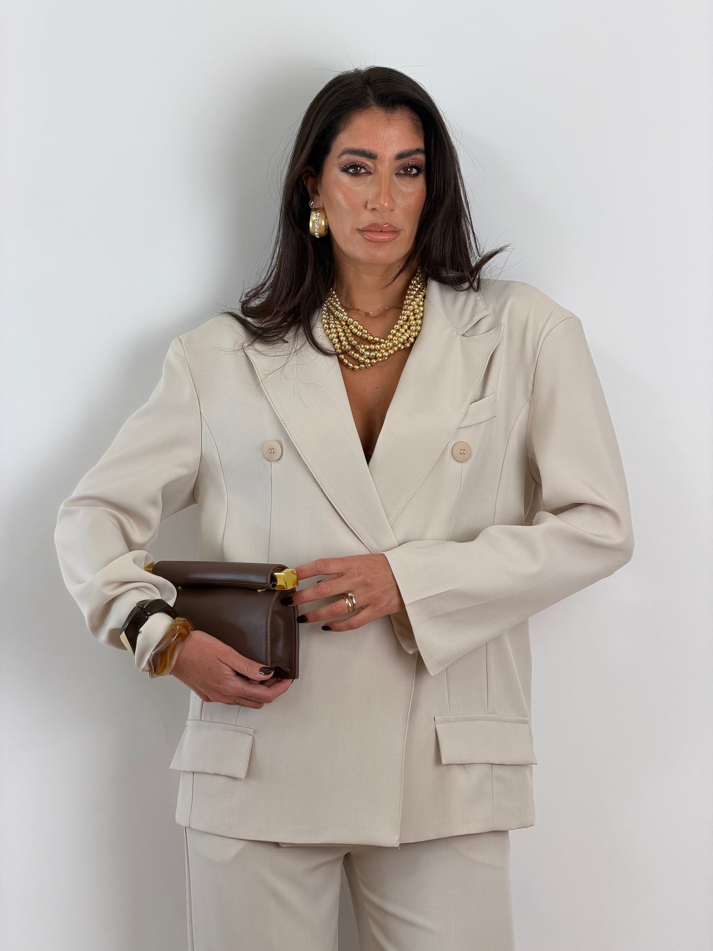 Tailleur Olga Panna 89026