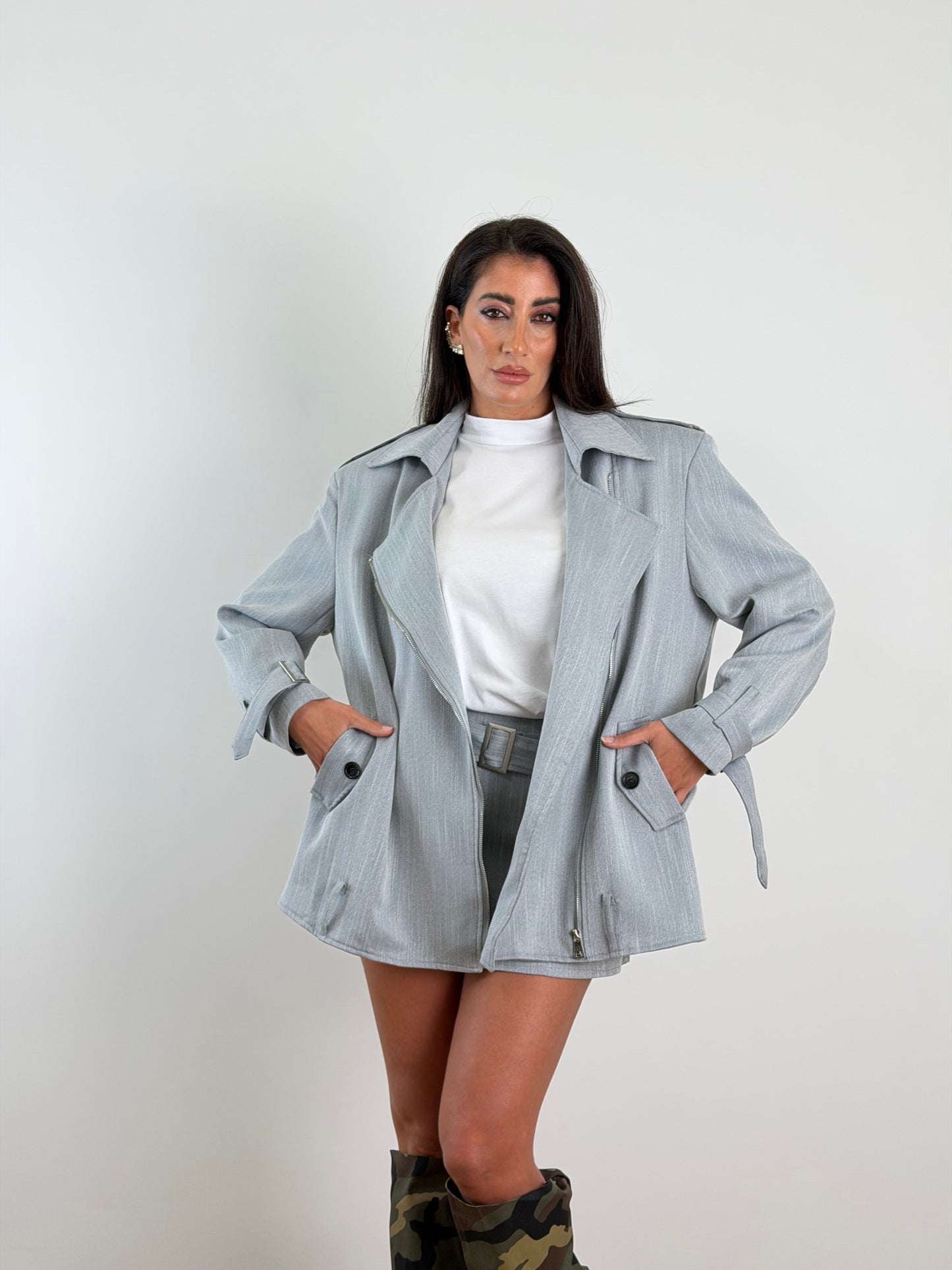 Coordinato CHIODO GREY W50245