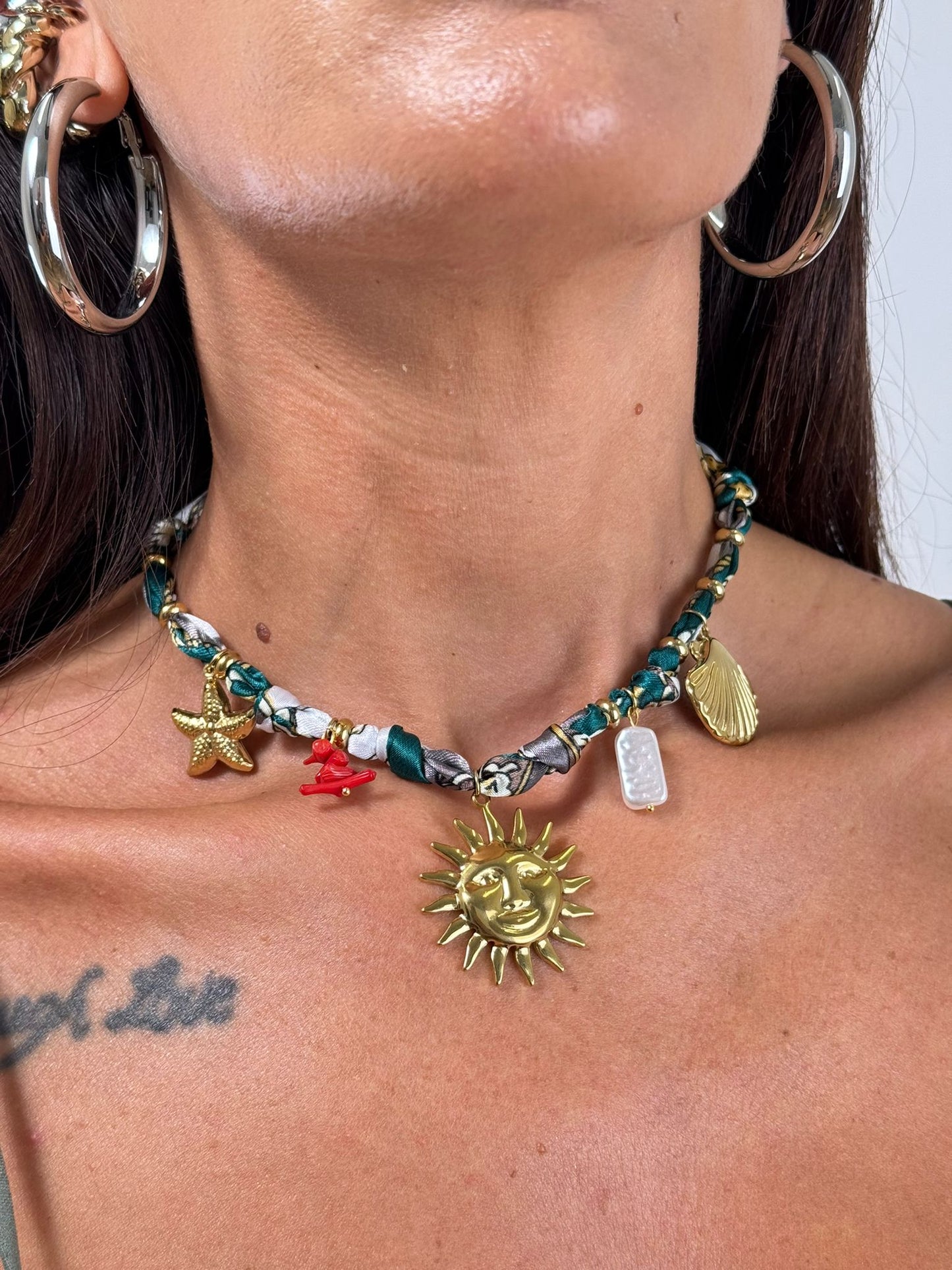 Collana FOULARD VARI COLORI