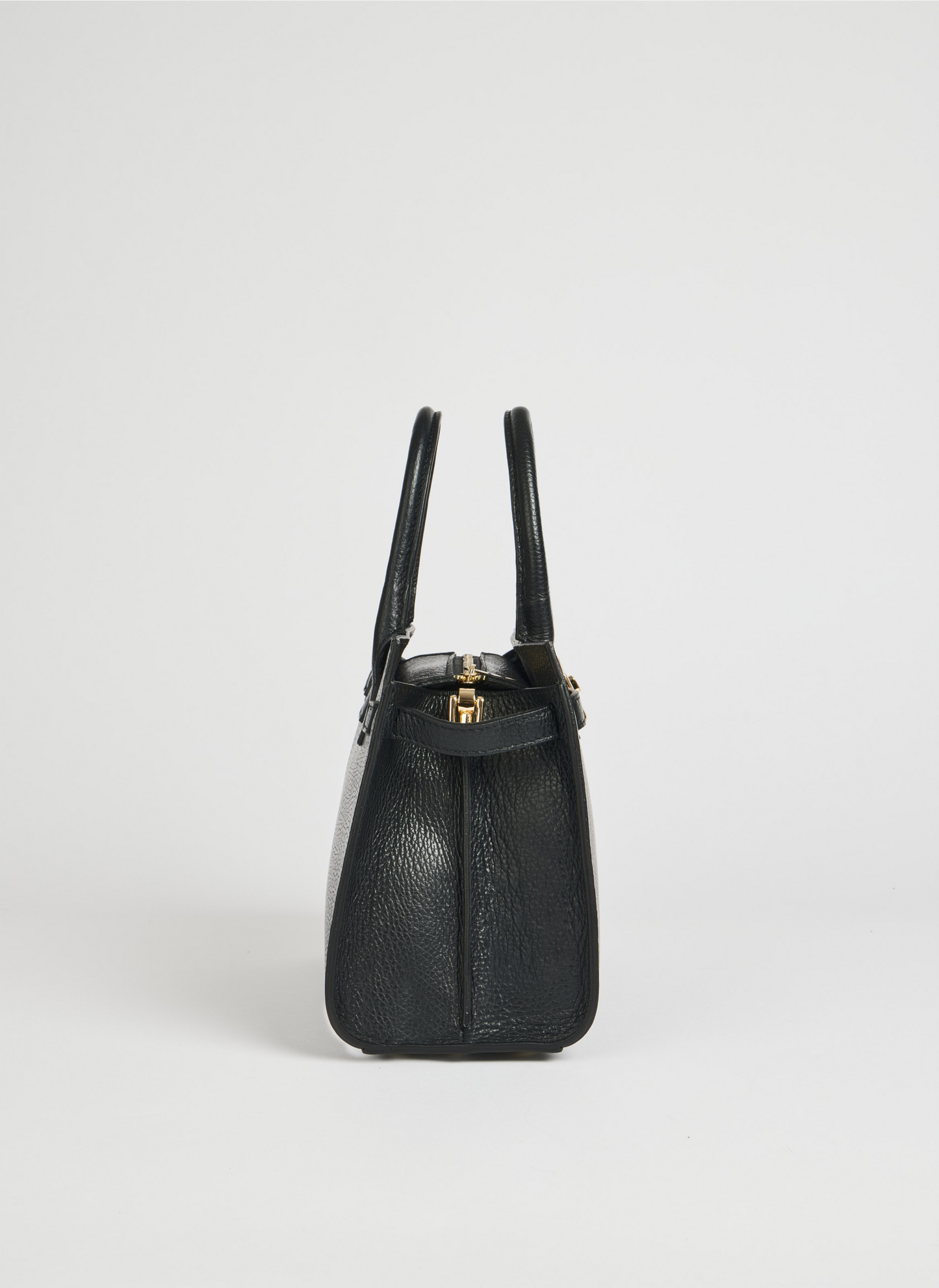 Borsa Grace in pelle Togo Nera
