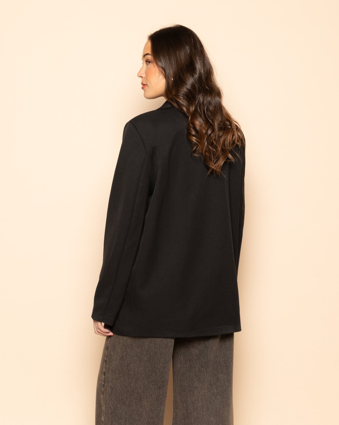 IRIS OVERSIZED BLAZER ZWART