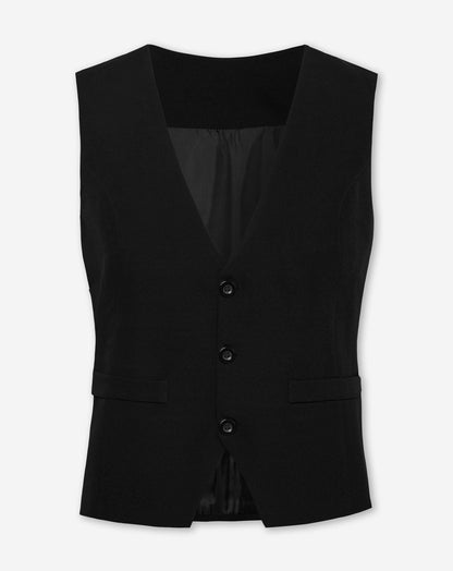 LIZZY GILET ZWART