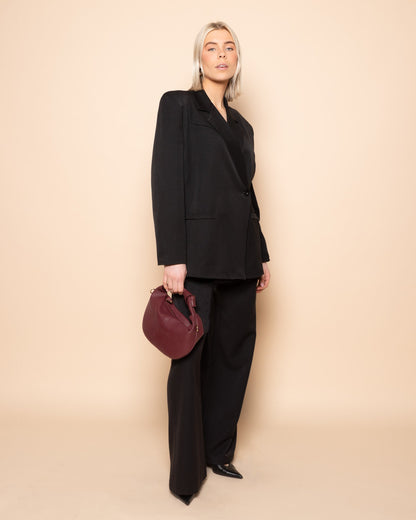 IRIS STRAIGHT LEG PANTALON TALL ZWART