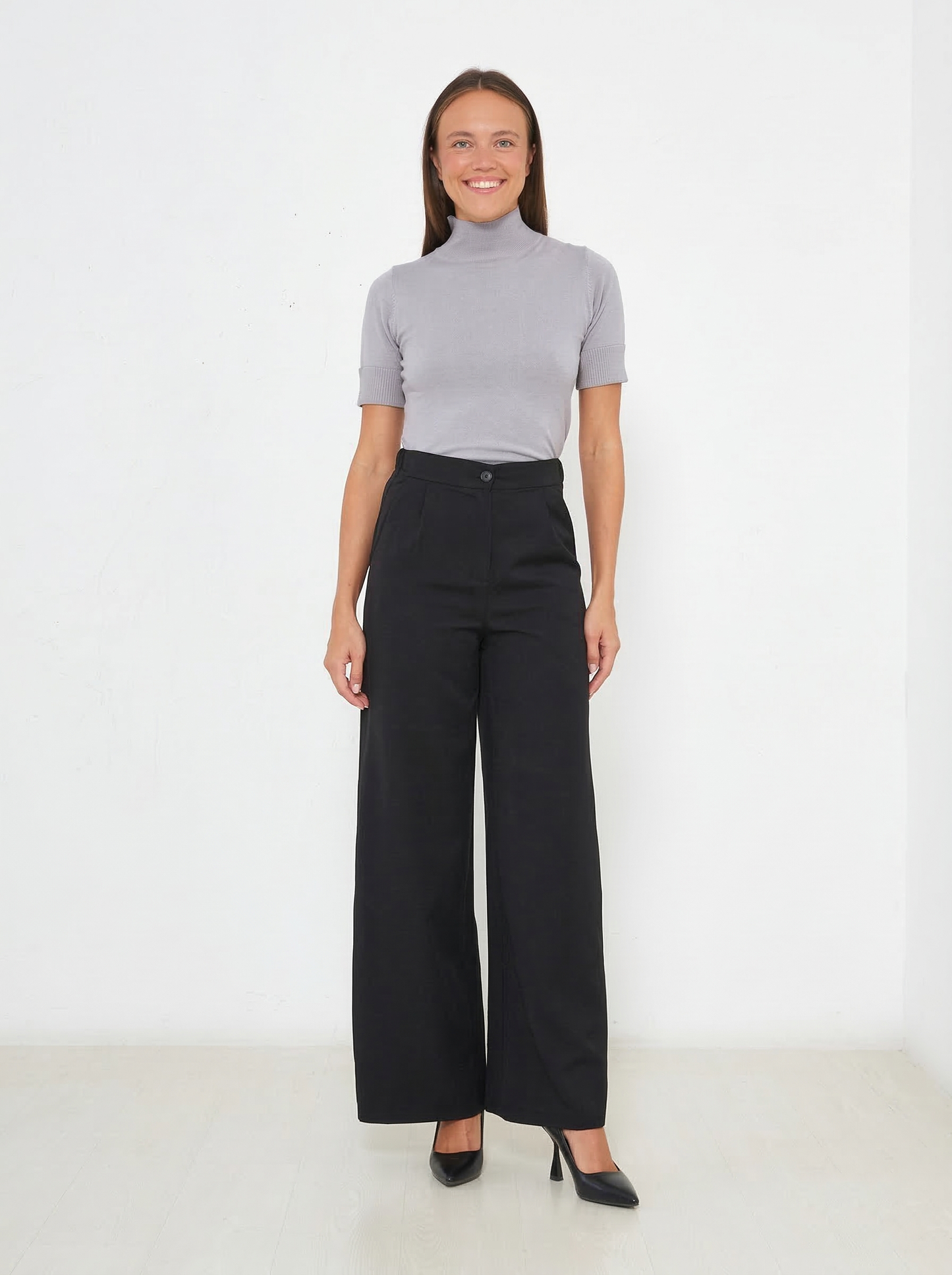 Pantalon de tiro alto