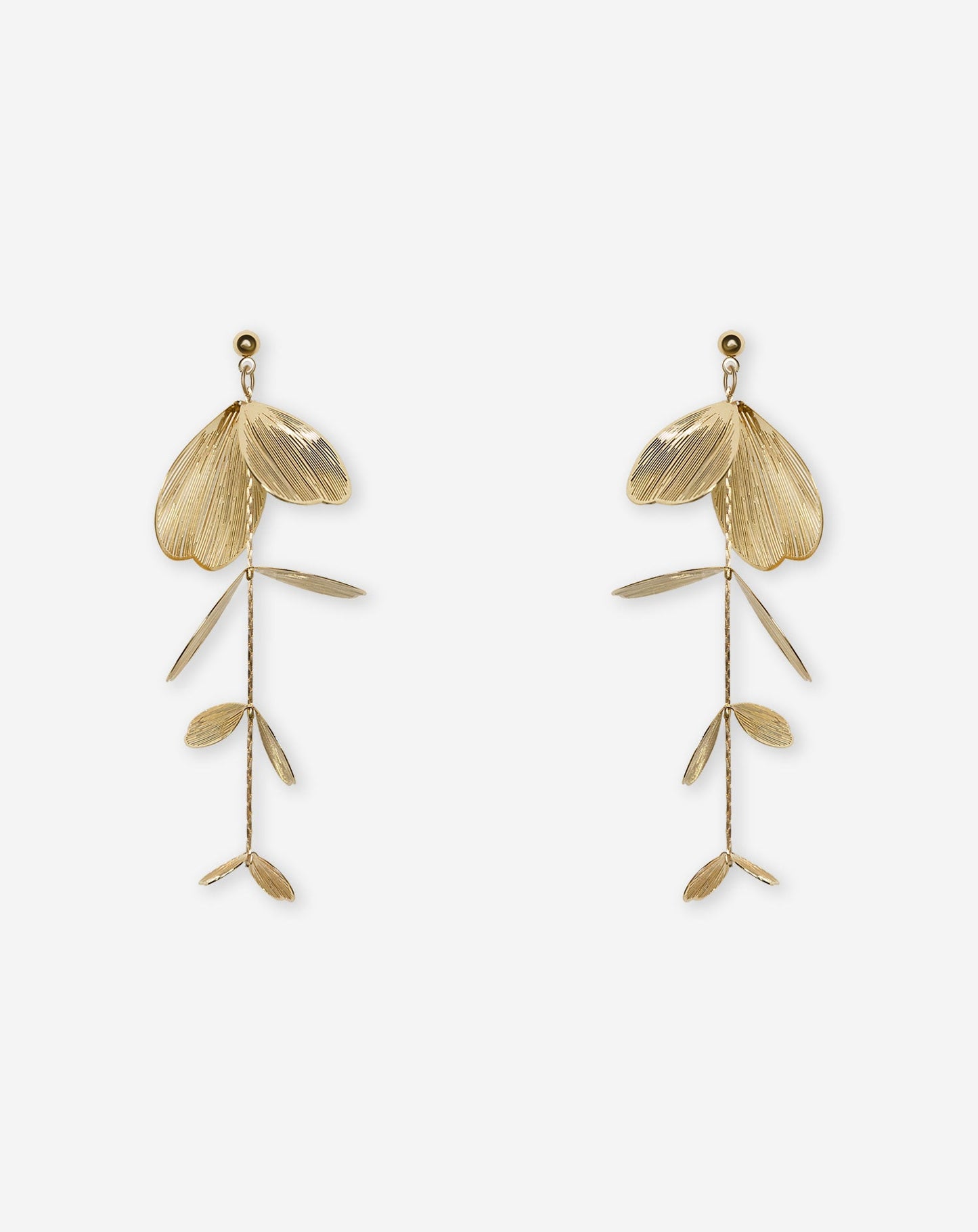 FLOWER DROP EARRINGS
