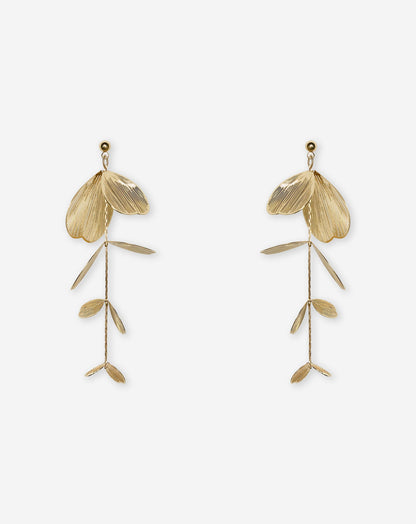 FLOWER DROP EARRINGS