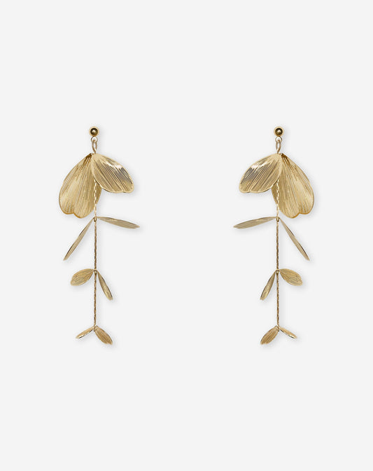 FLOWER DROP EARRINGS