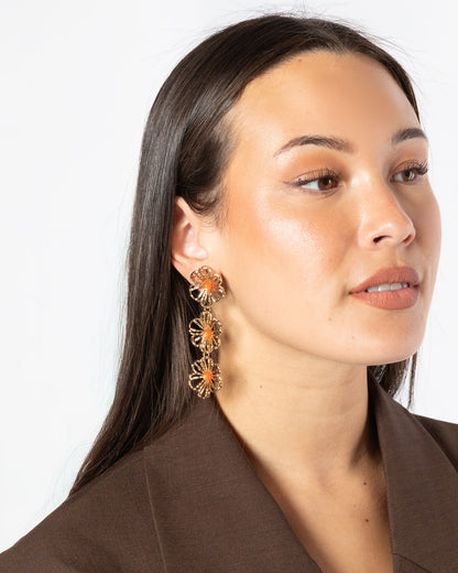 LOUISE FLOWER EARRINGS