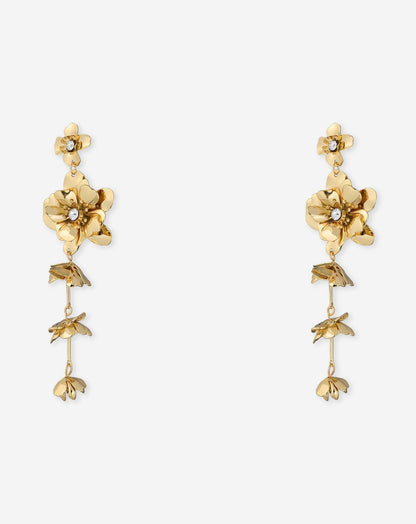 Pendientes de gota flora