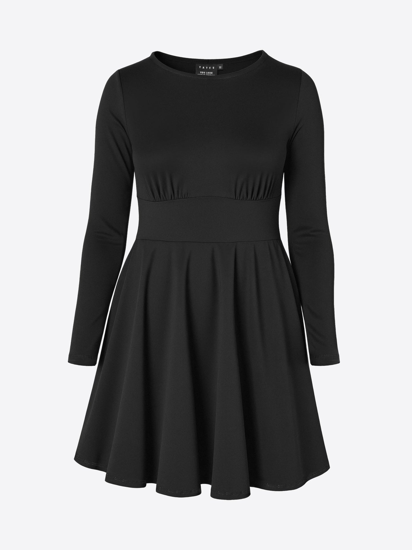 ELARA™ | Vestido entallado con falda fluida
