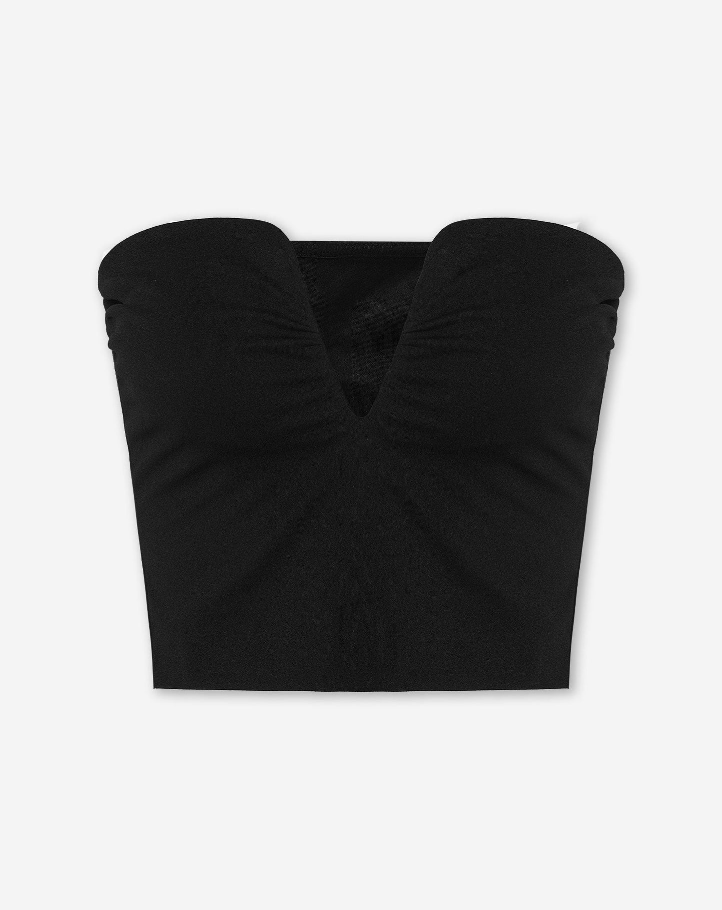 RUBY STRAPLESS TOP ZWART