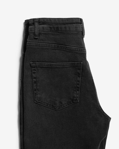 BOOTCUT JEANS GRIJS