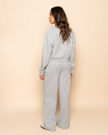 SCUBA PINTUCK PANTS TALL LICHTGRIJS
