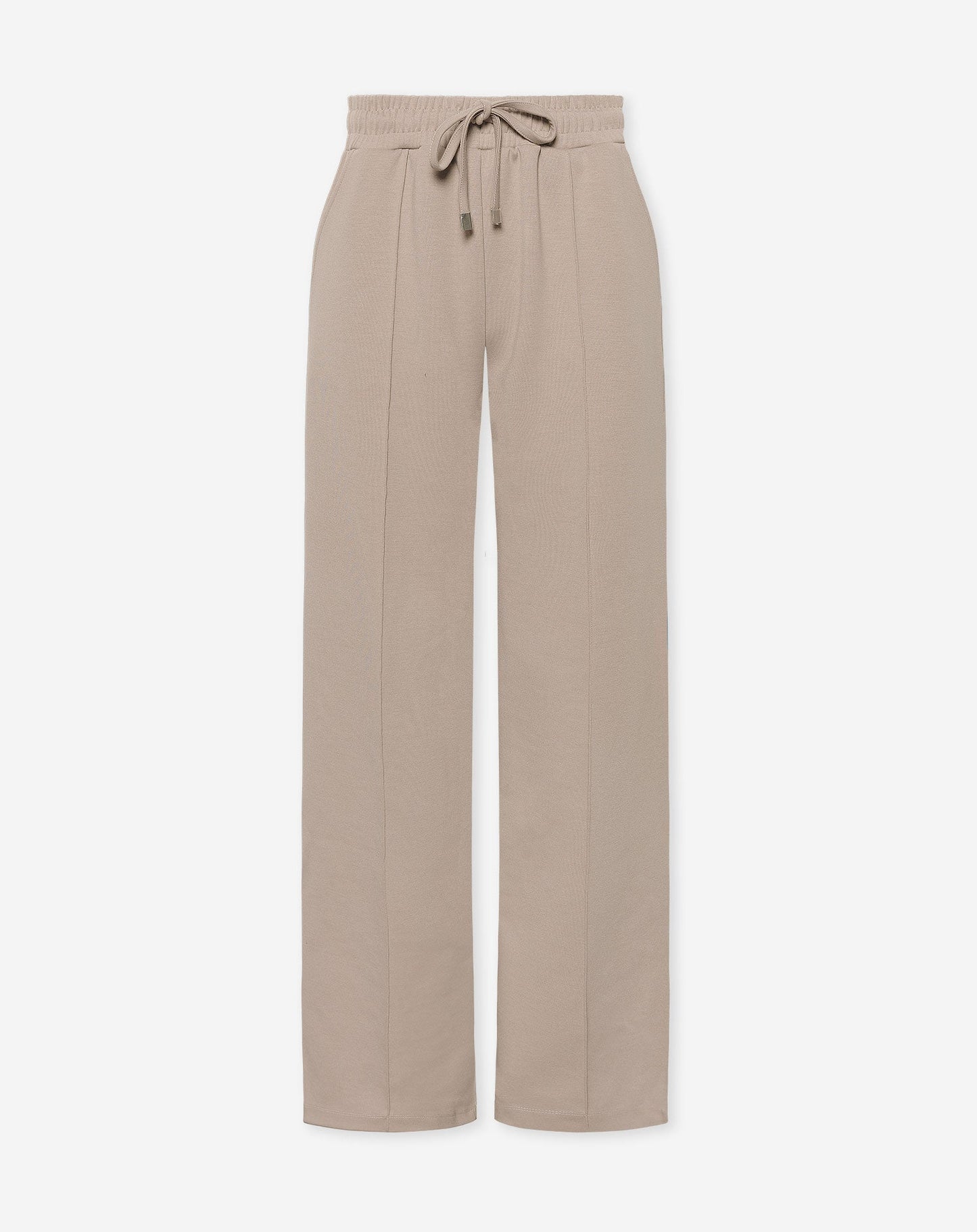 SCUBA PINTUCK PANTS TALL BEIGE