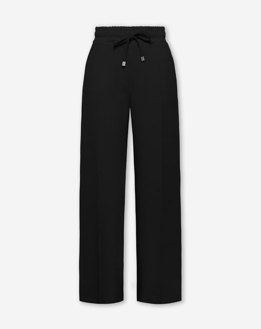 SCUBA PINTUCK PANTS PETITE ZWART