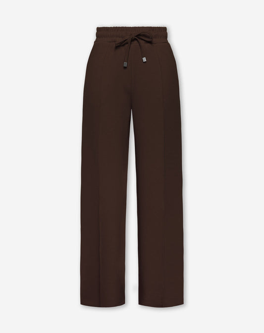 SCUBA PINTUCK PANTS PETITE BRUIN