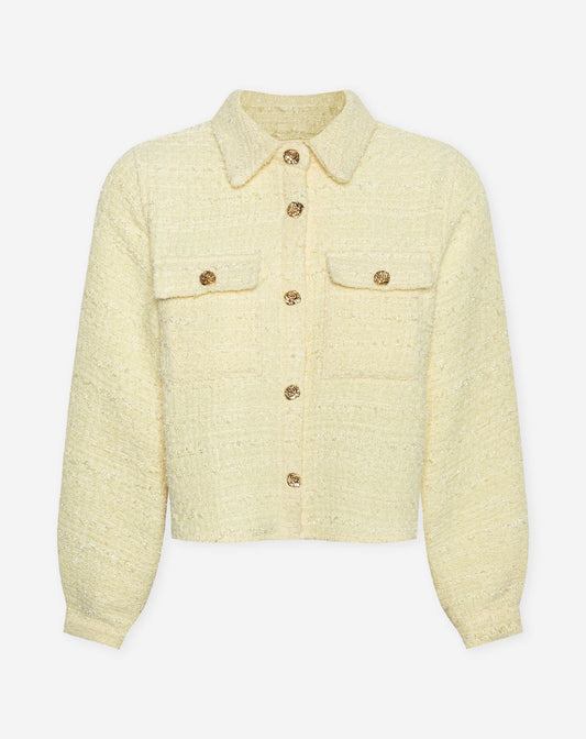 BOUCLE LUREX CROPPED JACKET BOTERGEEL