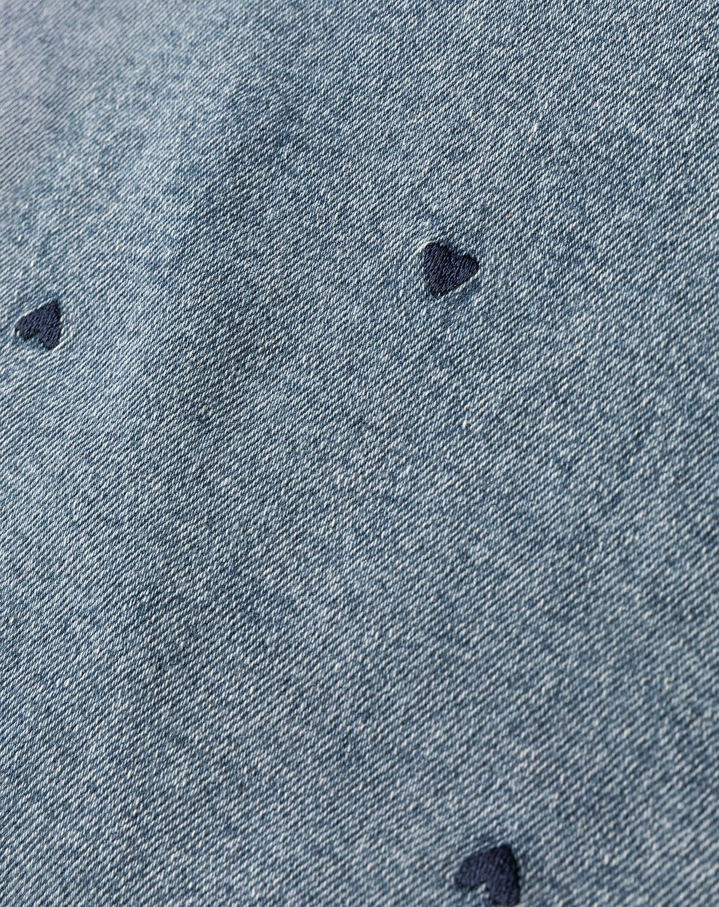 HEART BOOTCUT JEANS MARINEBLAUW