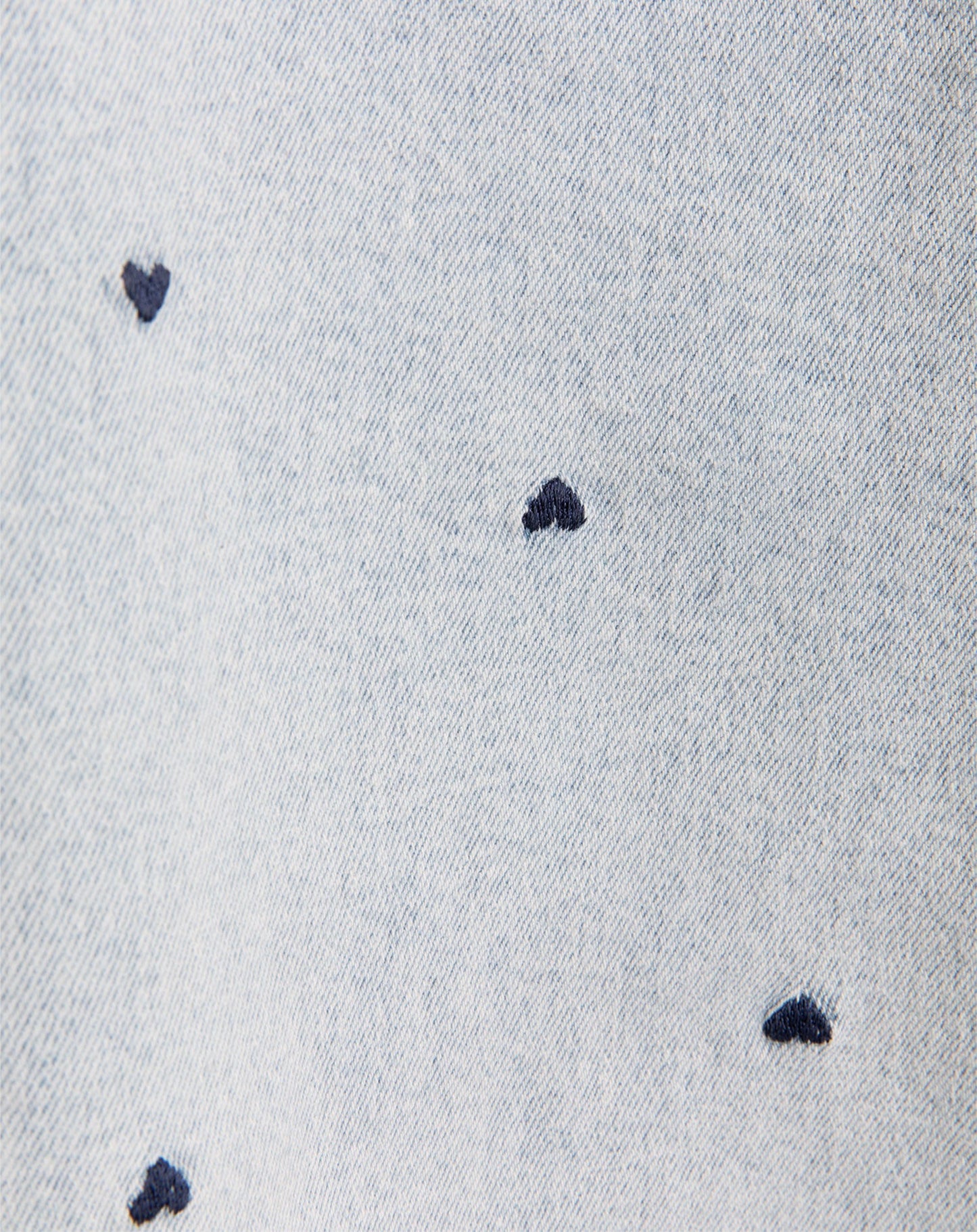 HEART BOOTCUT JEANS LICHTBLAUW