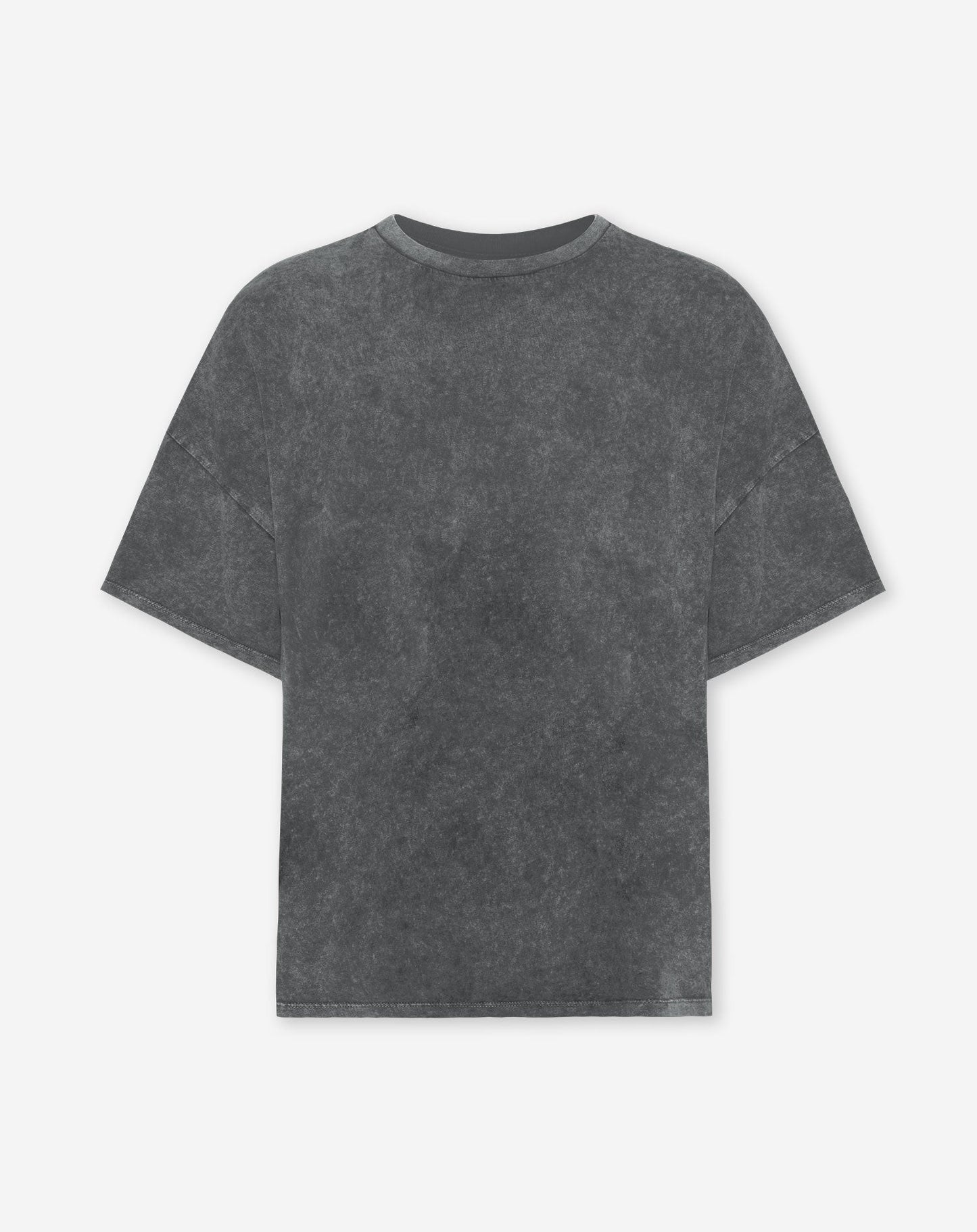 BASIC OVERSIZED TEE ACID GRIJS