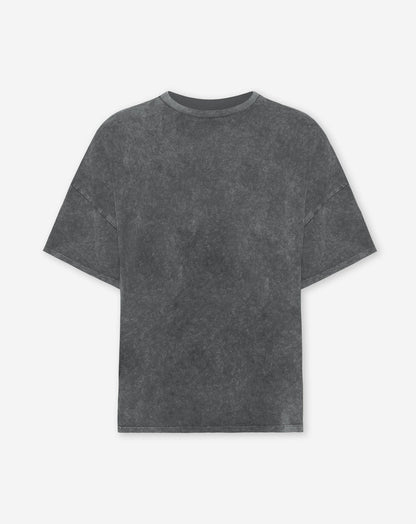 BASIC OVERSIZED TEE ACID GRIJS