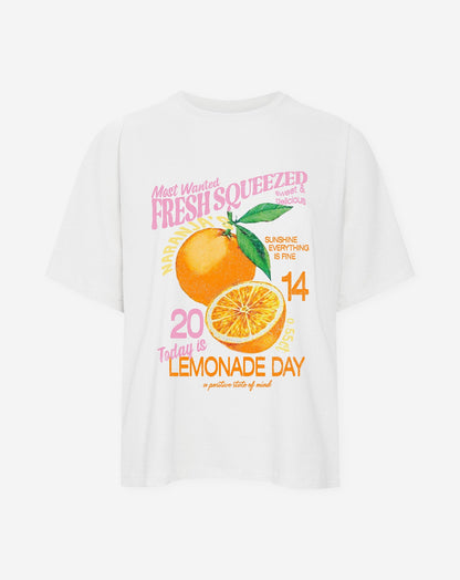 FRESH SQUEEZED OVERSIZED TEE CRÈME
