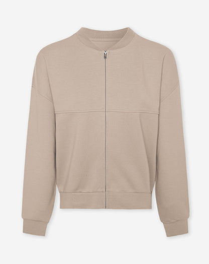 SCUBA CARDIGAN BEIGE