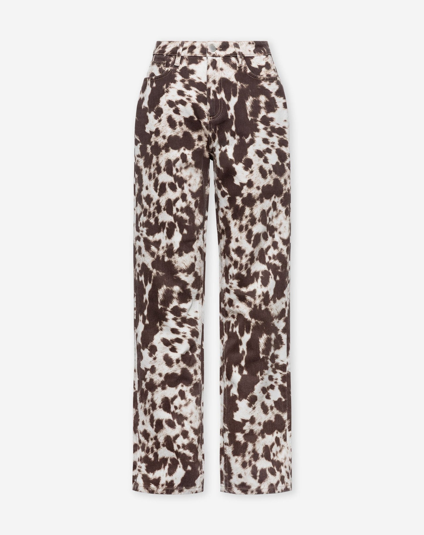 COW ALLOVER JEANS BRUIN