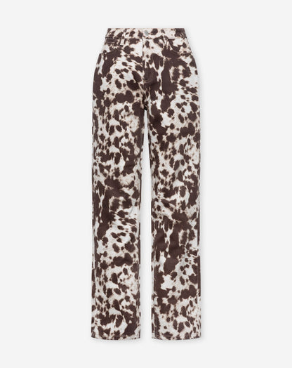 COW ALLOVER JEANS BRUIN