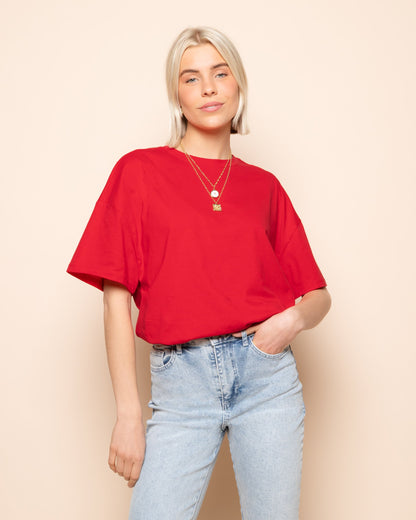 DREAM BIGGER OVERSIZED TEE ROOD
