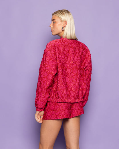 SHELL JACQUARD SKORT ROOD