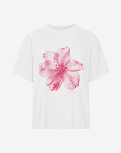 FLOWER OVERSIZED TEE CRÈME