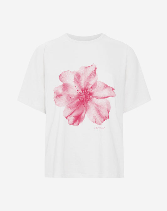 FLOWER OVERSIZED TEE CRÈME