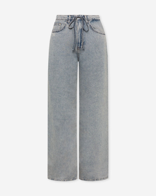 LOTTE BAGGY JEANS VINTAGE BLAUW
